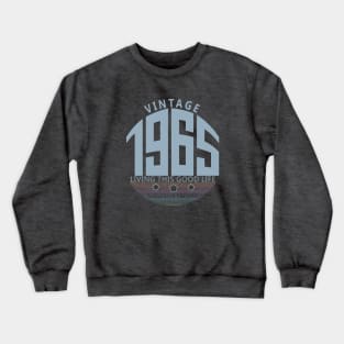 55th Birthday T-Shirt - Vintage 1965 Crewneck Sweatshirt